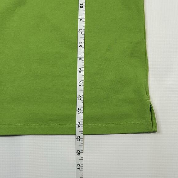 Tory Burch Sport The Masters Green Polo Shirt Gold Buttons Size M NEW Exclusive - Picture 15 of 16